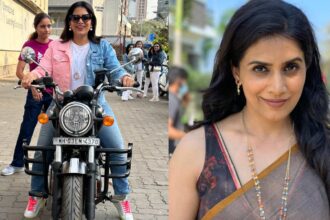 Sonali Kulkarni calls biking ‘liberating’, says it’s great for her mind and body