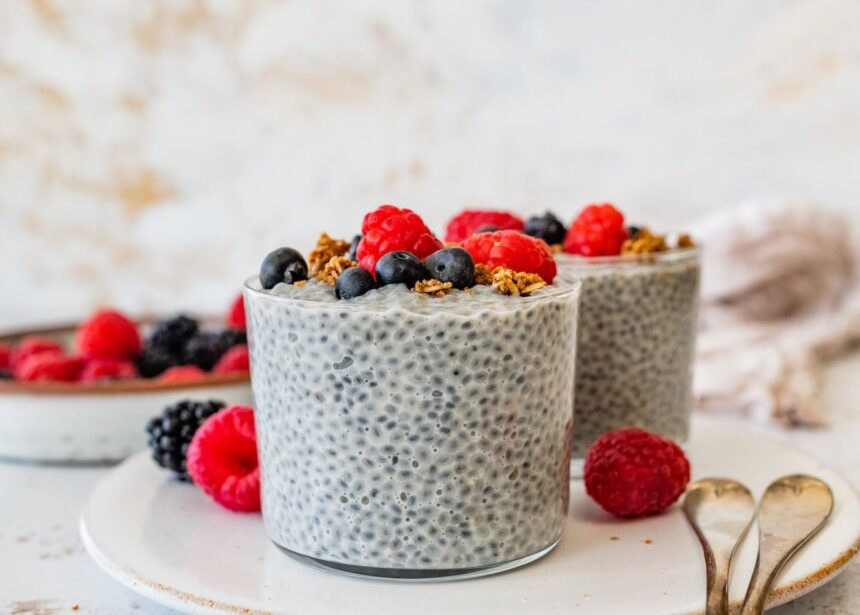 Easy Basil Seed Pudding